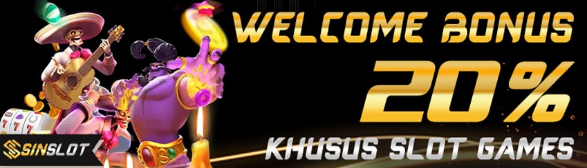 Welcome Bonus Slot 20%